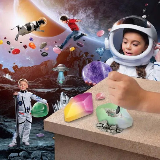 Discovery #Mindblown Gemstones Unearthed Excavation Set