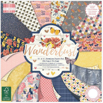 FE 6x6 Paper Pad - Wanderlust
