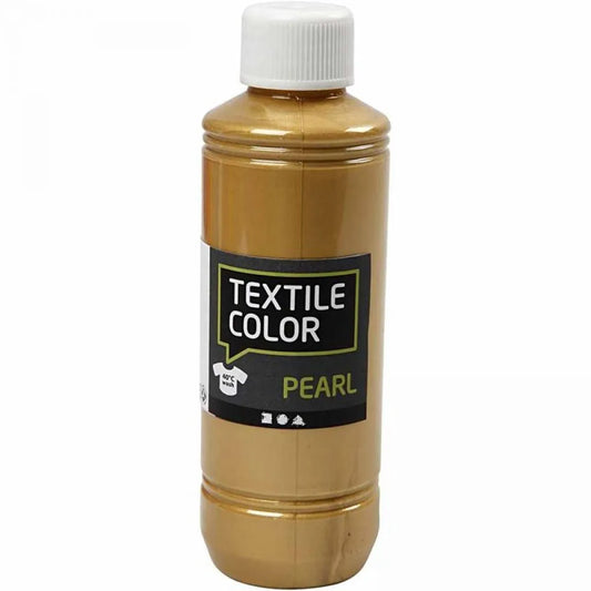 Textile Color Paint, 250 ml, gold