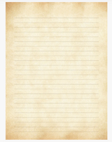 Writing Set Vintage Parchment