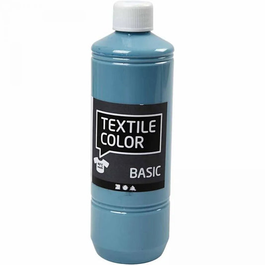 Textile Color Paint, 500 ml, pigeon blue