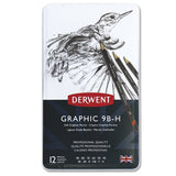 Derwent - Graphic Soft (Sketching Pencil - 12 Tin