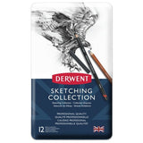 Derwent Sketching Collection - 12 Tin