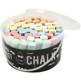 Sidewalk Chalk Assorted Colours (50 Pieces)