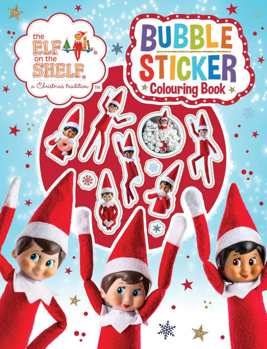 Elf on the Shelf Bubble Sticker Book