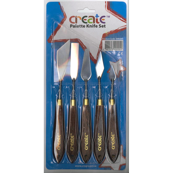 Create Palette Knife Set 5"