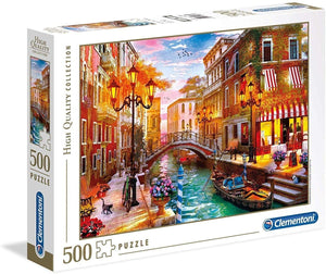 Sunset Over Venice 500 Piece Jigsaw Puzzle