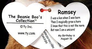 Beanie Boos-Ramsey Lion