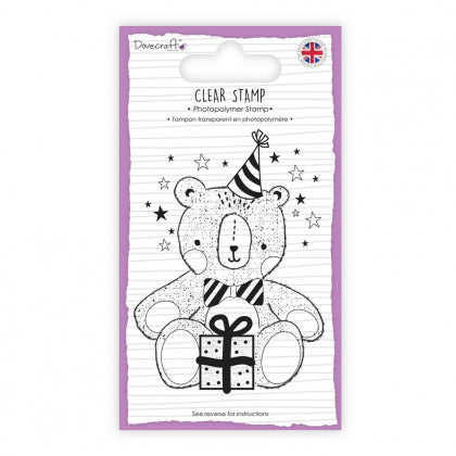 DC A7 Clear Stamp - Teddy Bear