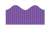 Bordette Scalloped - Purple 57mm x 15m