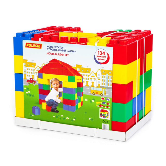 House building set, 134 pcs