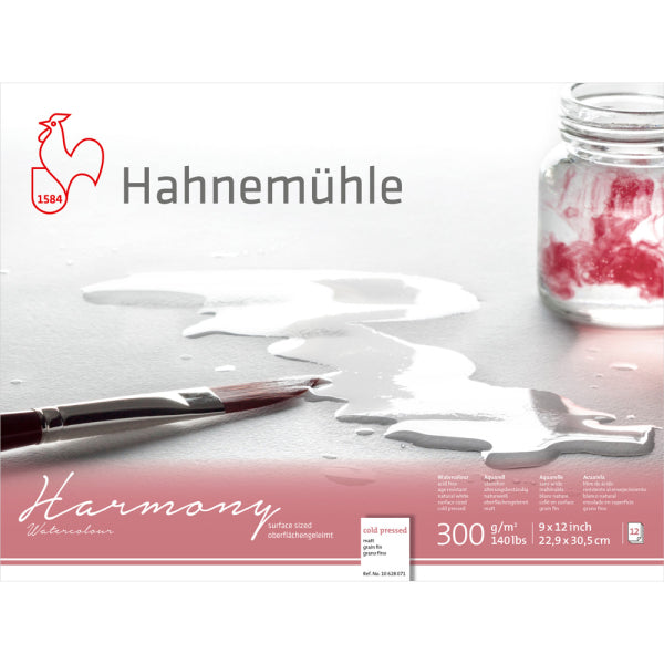 Harmony Watercolour Block 300gsm | 9" x 12"