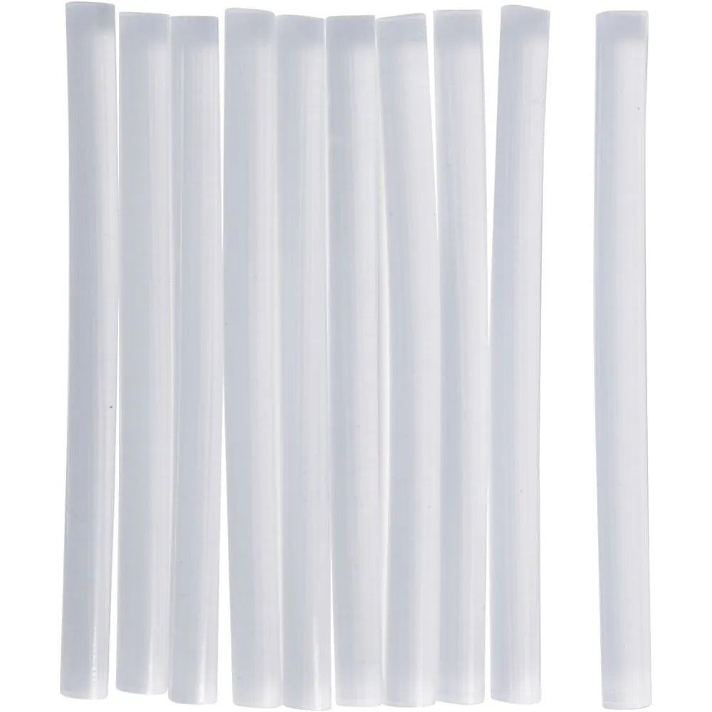 Glue Gun Sticks, D: 7 mm, L: 10 cm, 10 pcs