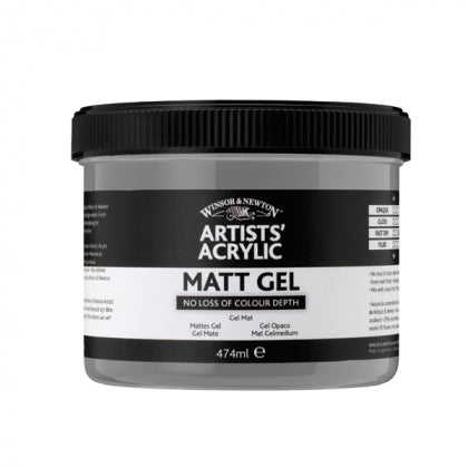 W/N ARTIST ACRYLIC MEDIUM-474ML MATT GEL