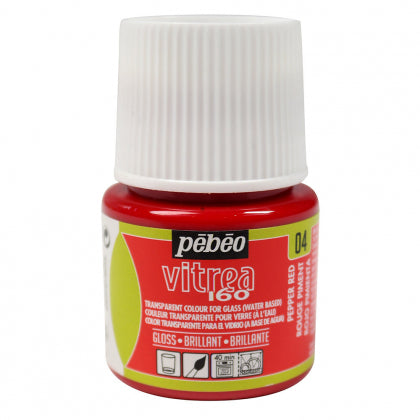 Vitrea Glossy 45ml Pepper Red