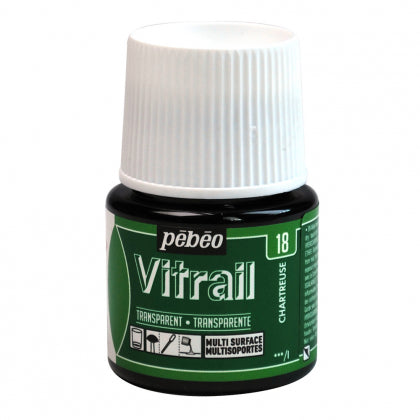 Vitrail Transparent 45ml Charteuse