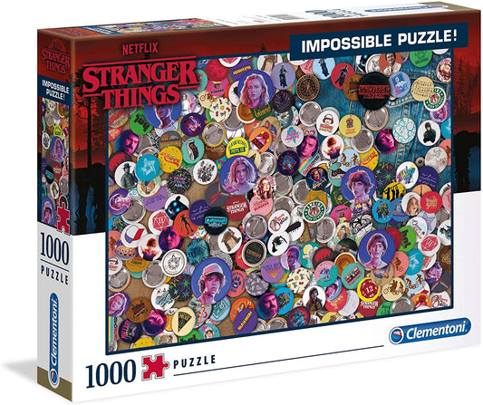 Stranger Things Impossible 1000 Piece Jigsaw Puzzl