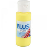 Plus Color Craft Paint 60ml - Primary Yellow