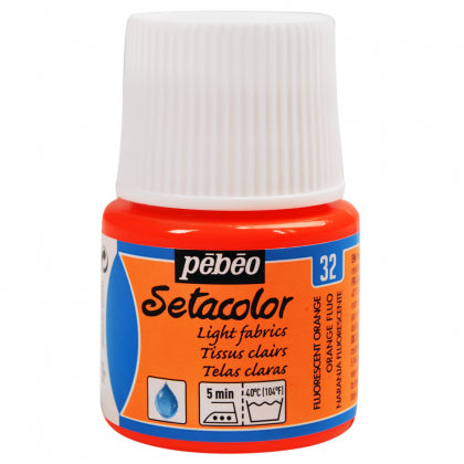 Setacolor L Fabrics 45ml Fluo Orange