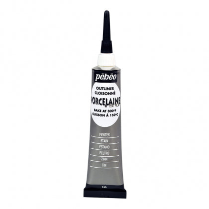 Porcelaine Outliner 20ml Pewter