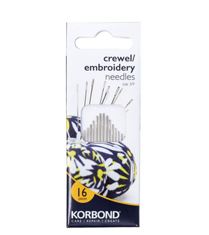 Crewel / Embroidery Needles 16pcs