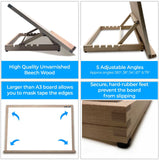 A3 Beech wooden easel + A3 Protective Case