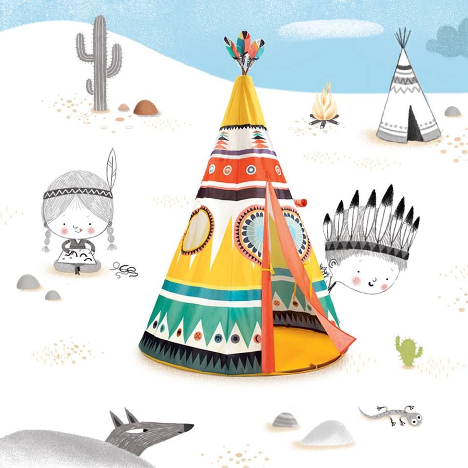 Djeco Play Tent Teepee