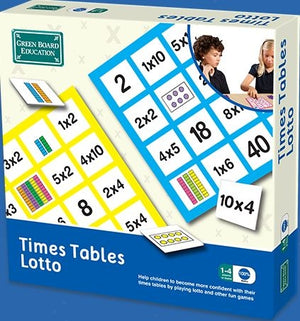 Brainbox Times Tables Lotto