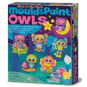 Mould & Paint - Glow Owls