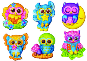 Mould & Paint - Glow Owls