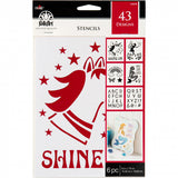 FA Stencil - Fantasy Theme Value Pack - 6" x 7.75"