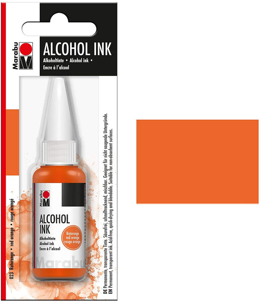 Marabu Alcohol Ink Red Orange 023 20Ml