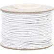 Elastic Beading Cord, thickness 1 mm, 25 m, white