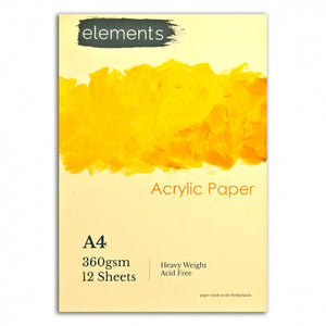 Elements Acrylic Pad - A4