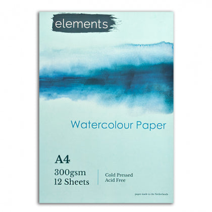 Elements Watercolour Pad - A4