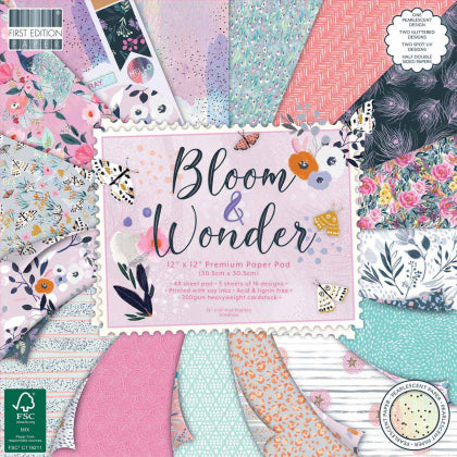 FE 12x12 Pad - Bloom and Wonder