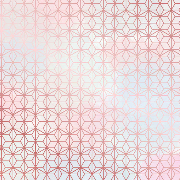 FE Deco M - Rose Gold Geometric
