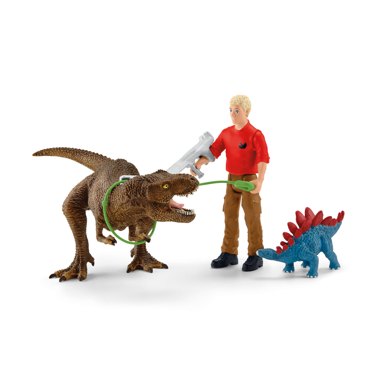 Schleich Tyrannosaurus Rex Attack Set