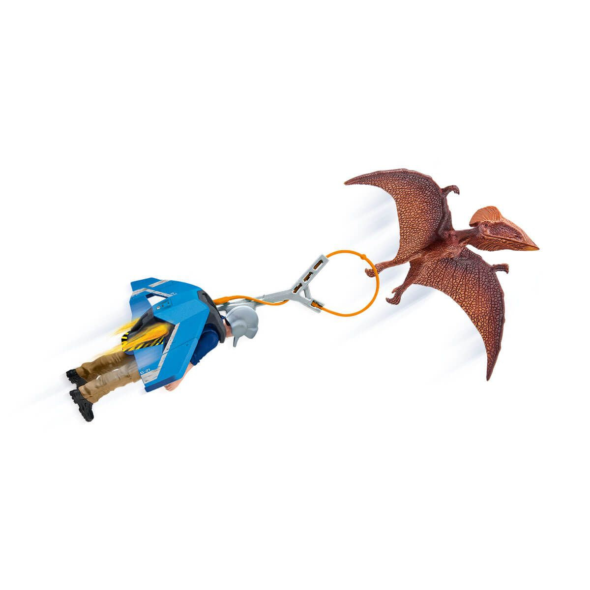 Schleich Dinosaurs Jetpack Chase Set