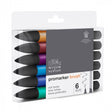 Winsor & Newton Promarker Brush 6 Rich Tones