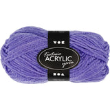 Creativ Fantasy Acrylic Yarn - Purple (50g)