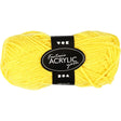 Fantasy Acrylic Yarn 50g - Yellow