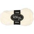 Fantasia Off-White Acrylic Yarn - 50g