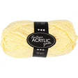 Fantasia Acrylic Yarn 50g - Light Yellow