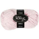 Creativ Fantasy Acrylic Yarn - Light Red (50g)