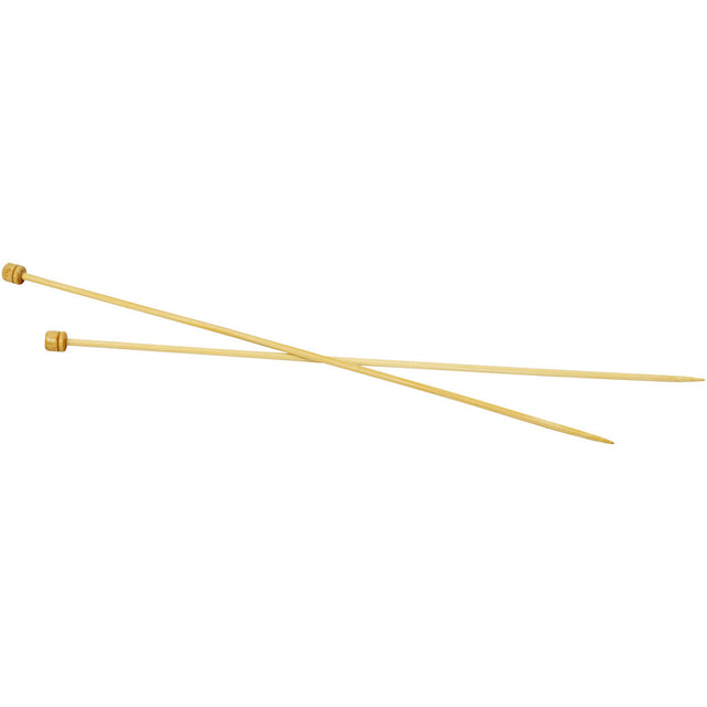 Knitting Needles, size 4, L: 35 cm, 1 pair