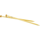 Knitting Needles, size 12, L: 35 cm, 1 pair
