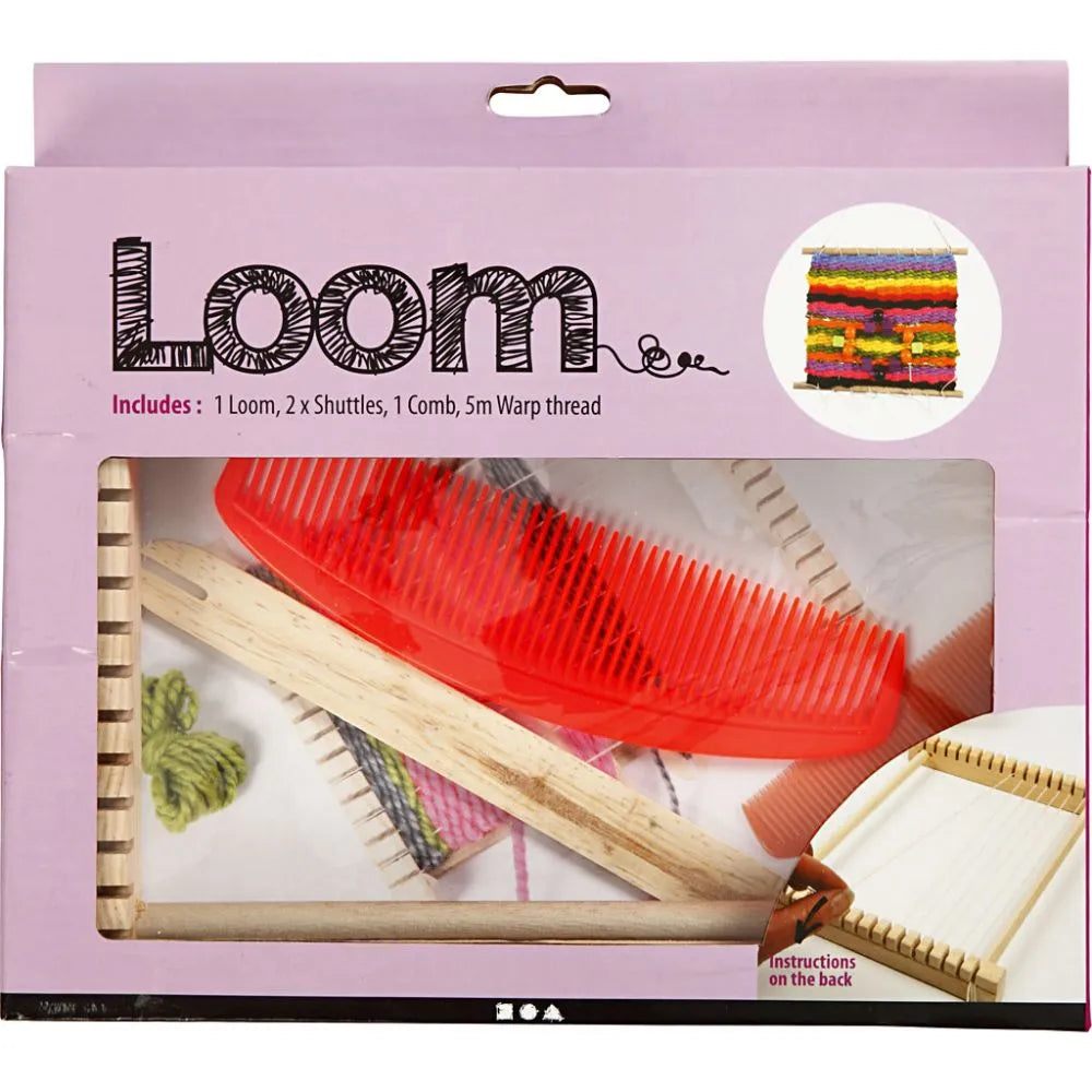 Loom, size 26.5x24 cm, H: 4 cm, 1 pc