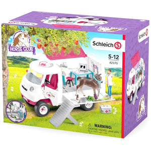 Schleich Mobile Vet With Hanoverian Foal