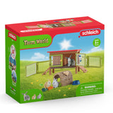 Schleich Rabbit Hutch Set